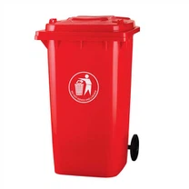 360Л Вхеелс Вањски пластични контејнер за смеће