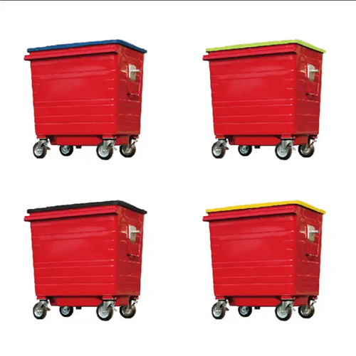 Поцинкована корпа за смеће